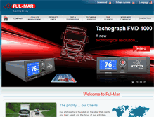 Tablet Screenshot of ful-mar.com
